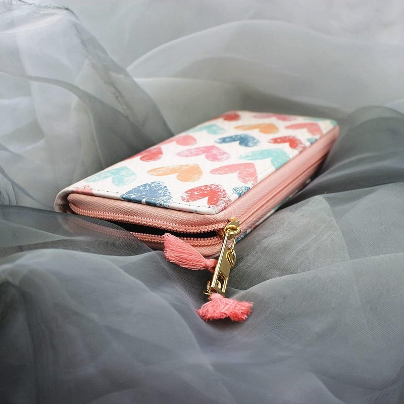 Timlee Cactus Unicorn Zipper Wallet Long Clutch Bag PU Leather Purse Girls Christmas Gift (0828F) - Image 3